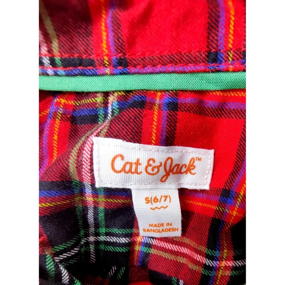 New Cat & Jack Lot of 2 Long Sleeve Size 4/5-6/7 - Picture 4 of 9
